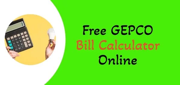 Free-GEPCO-Bill-Calculator-Online