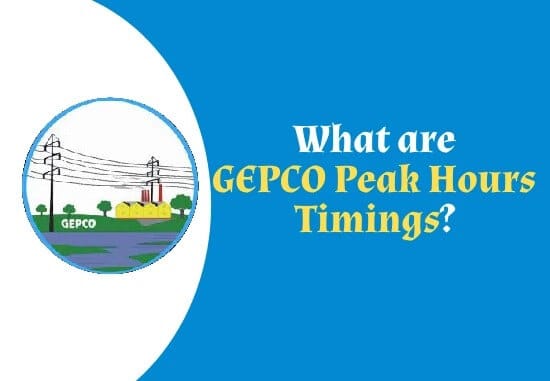 GEPCO-Peak-Hours-Timings