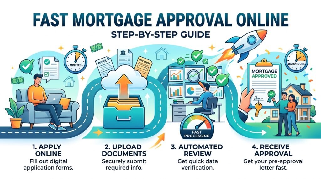 How to Get Fast Mortgage Approval Online: Step-by-Step