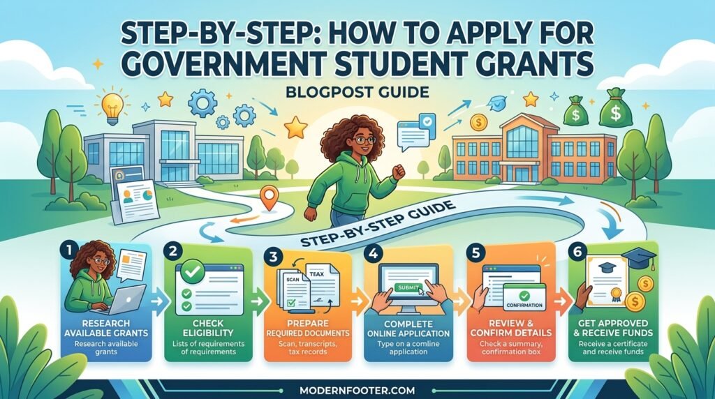 Step-by-Step: How to Apply for Government Student Grants