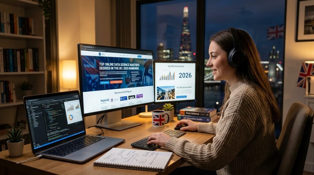 Top Online Data Science Master's Degrees in the UK for 2026