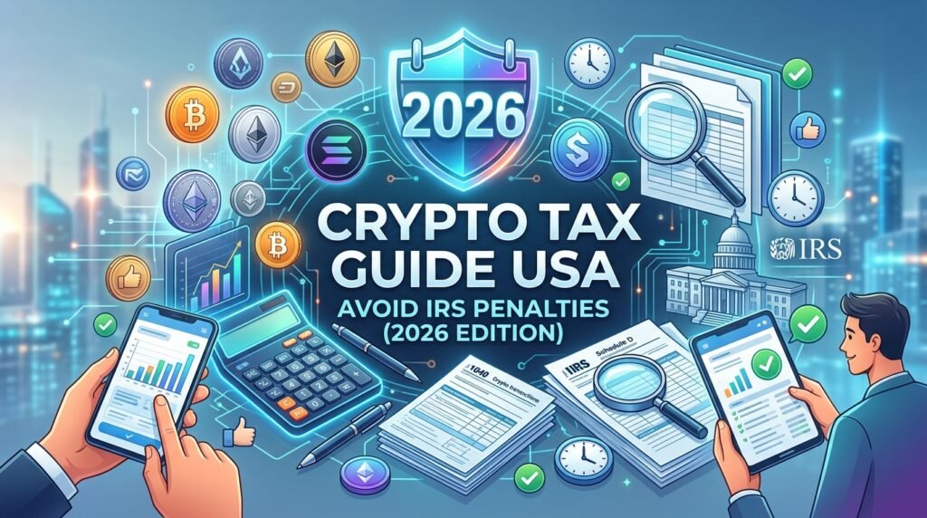 Crypto Tax Guide USA – Avoid IRS Penalties (2026 Edition)