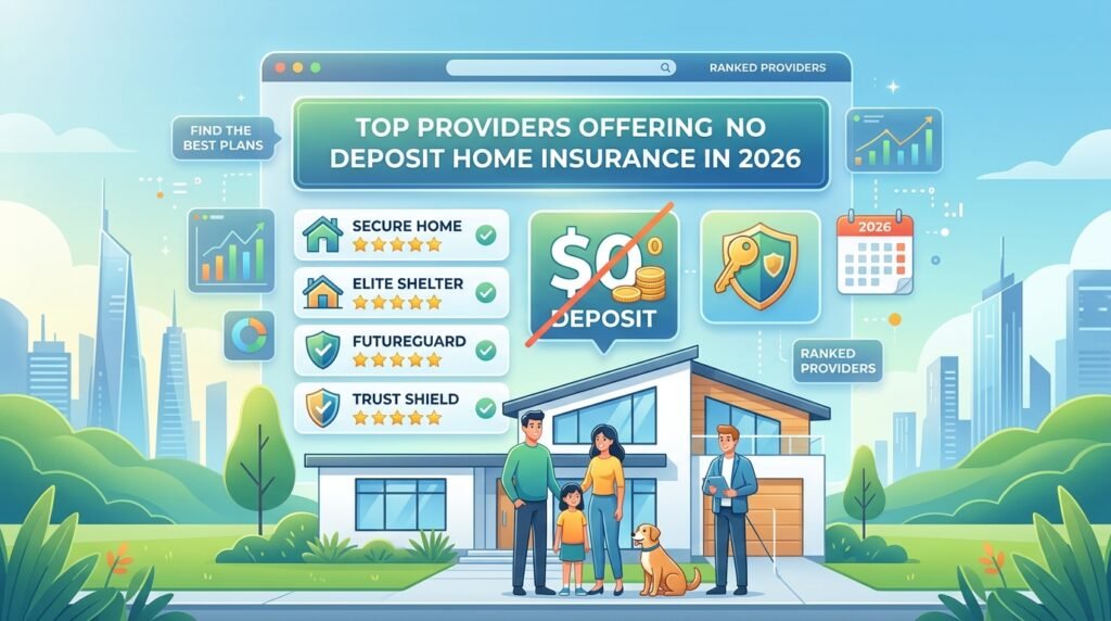 Top Providers Offering No Deposit Home Insurance in 2026