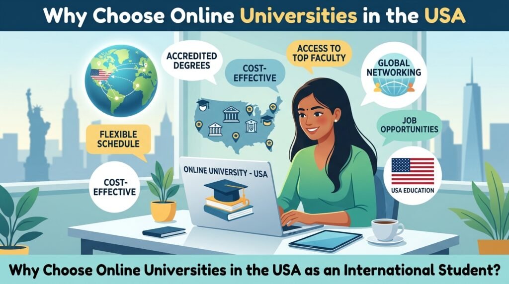 Why Choose Online Universities in the USA as an International Student?