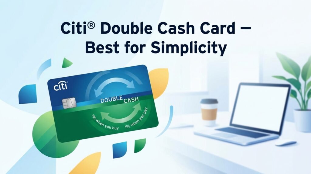 Citi® Double Cash Card – Best for Simplicity