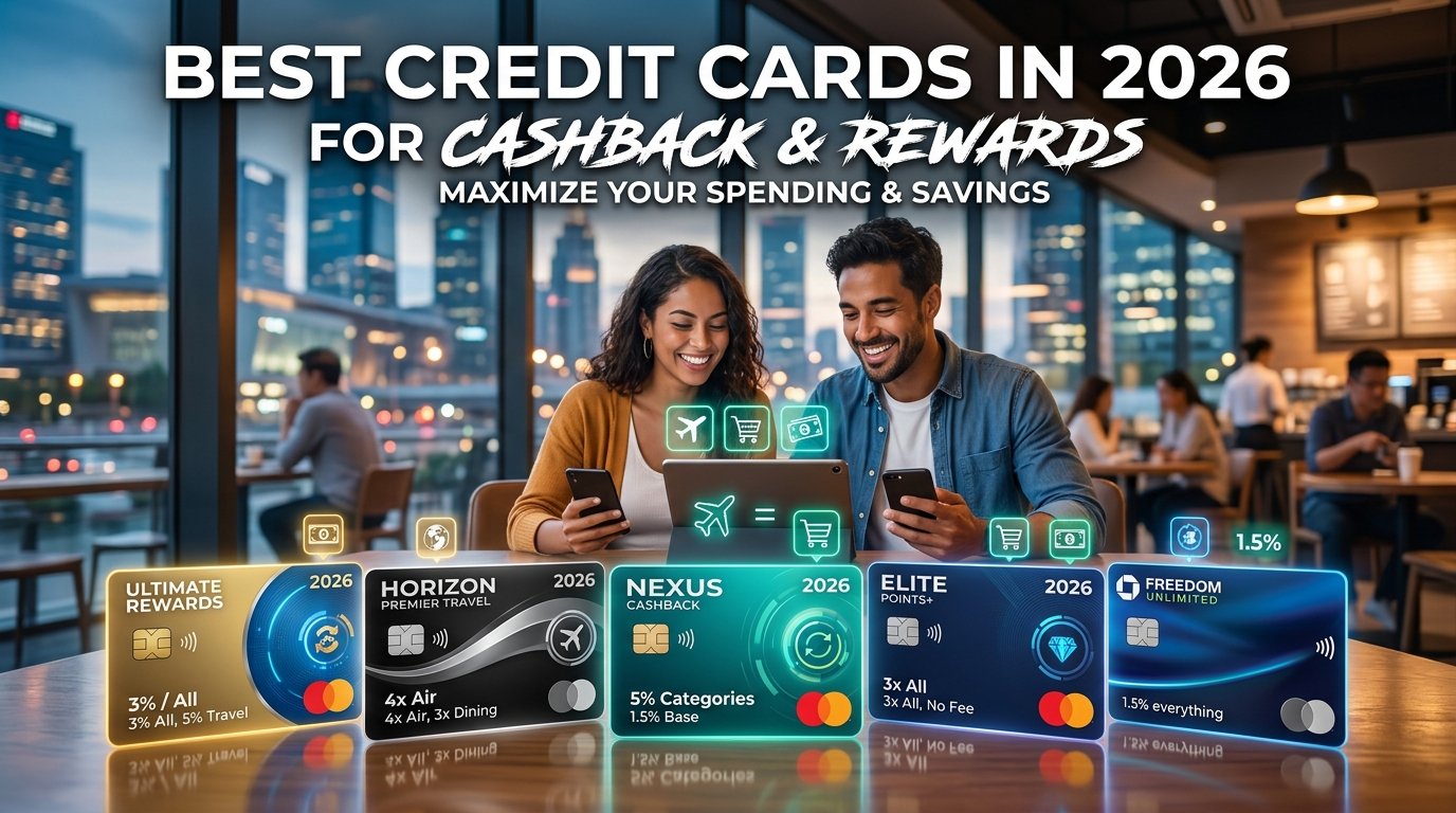 Best Credit Cards in 2026 for Cashback & Rewards