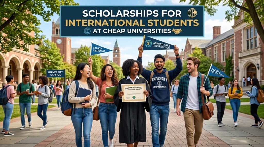 Scholarships for International Students at Cheap Universities