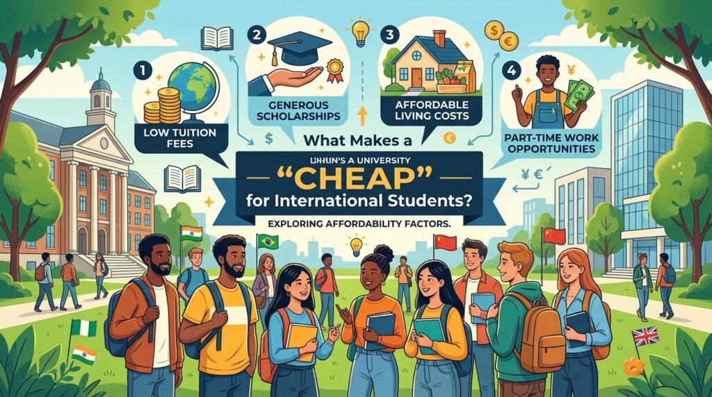What Makes a University “Cheap” for International Students?